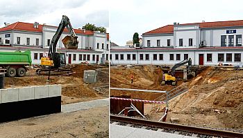 Trwa budowa linii kolejowej Rail Baltica. Na jakim etapie są prace w Ełku?